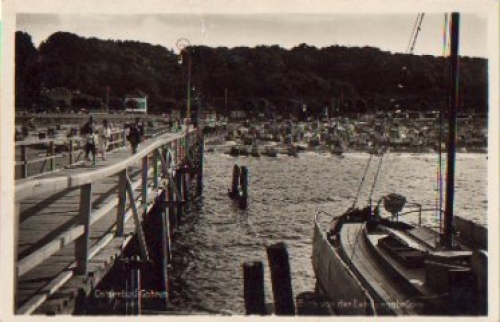18586 Goehren from the Landing stage * around 1930