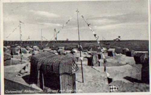 23746 Kellenhusen beach with pier o 11.7.1939
