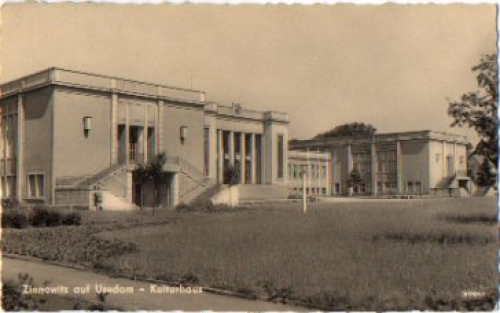 17454 Zinnowitz, Usedom, Kulturhaus, o ca. 1950