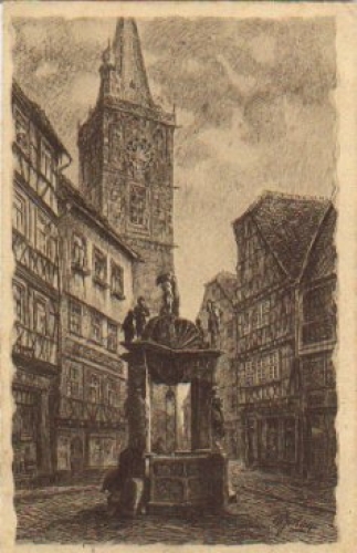 97877 Wertheim Engelsbrunnen gebr. 13.9.1920