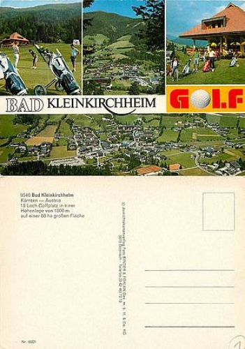 Bad Kleinkirchheim Österreich Golfplatz *ca. 1980