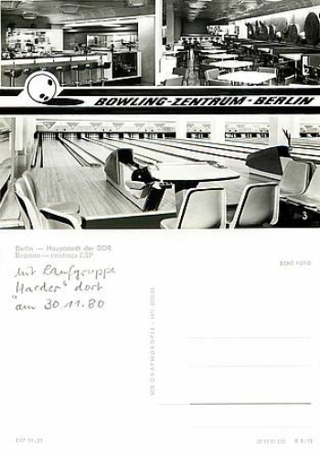 Bowling Zenrum Berlin *1980