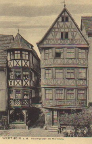 97877 Wertheim Marktplatz  *ca. 1910