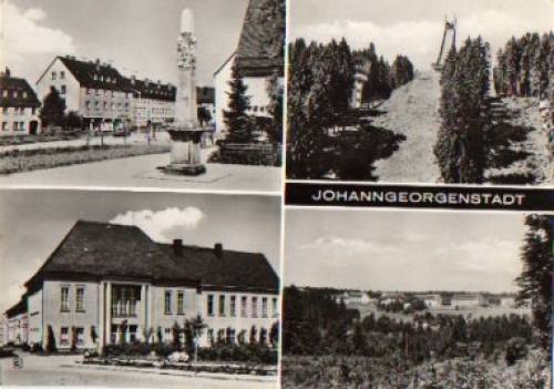 08349 Johanngeorgenstadt ski jump *approx. 1970