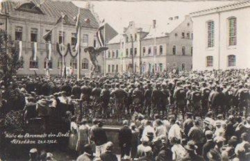08491 Netzschkau Consecration of the memorial * June 24, 1928