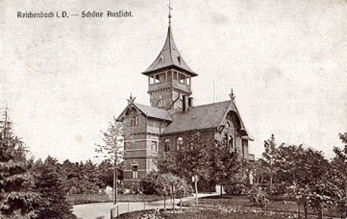 08468 Reichenbach Vogtland Beautiful view o May 20, 1918