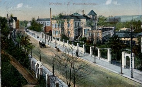 08412 Werdau Crimmitschauerstrasse o 25.4.1917