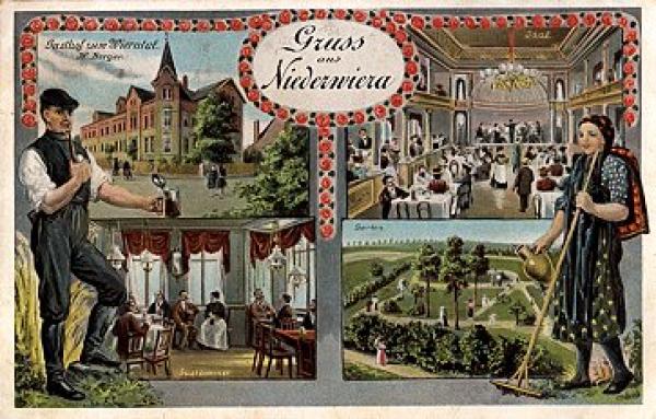 08396 Niederwiera Trachten Litho * ca. 1910
