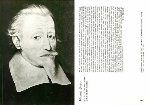 Heinrich Schütz Komponist *ca. 1970