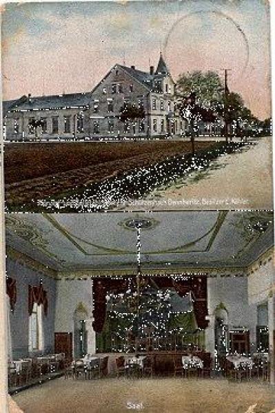 08393 Dennheritz Konzert- und Balletablissement Schutzenhaus o 1912