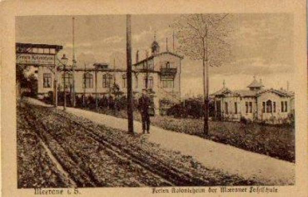 08393 Meerane holiday colony home of the Meeran fencing school o 10.7.1922