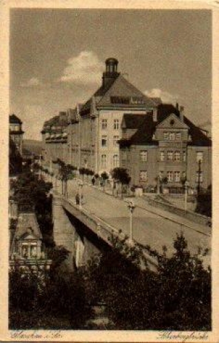08371 Glauchau Scherberg Bridge * approx. 1930