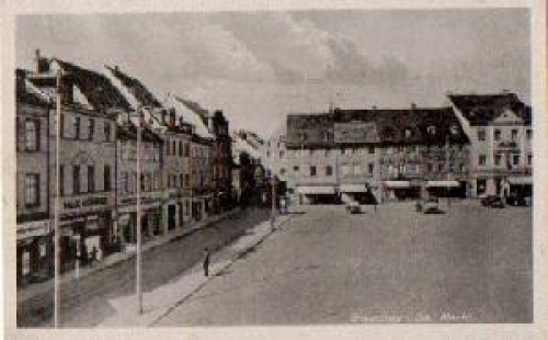 08371 Glauchau Markt *ca. 1950
