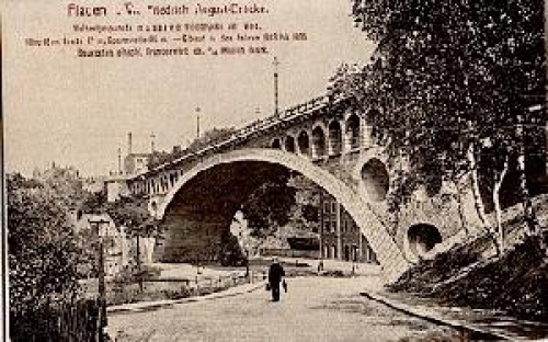08523 Plauen Friedrich August Bridge * approx. 1910