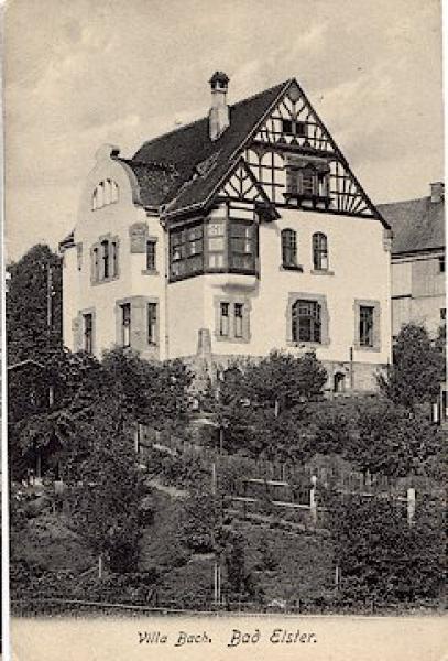 08645 Bad Elster Villa Bach o ca. 1910