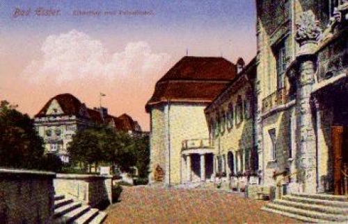08645 Bad Elster Albertbad und Palasthotel * ca. 1910