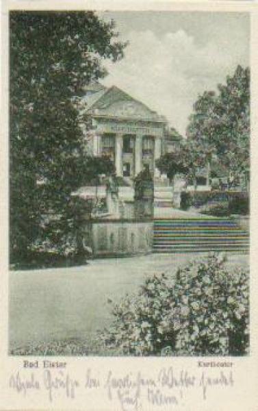 08645 Bad Elster Kurtheater o 2.7.1932