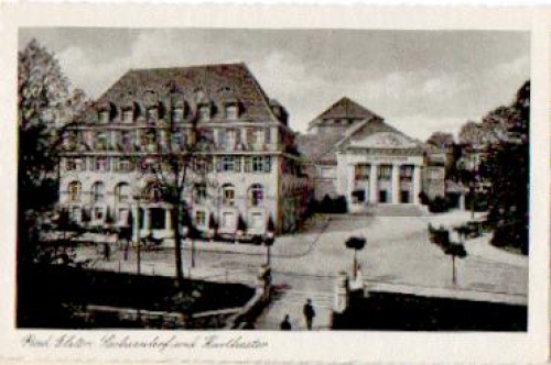 08645 Bad Elster Sachsenhof und Kurtheater o 15.5.1933