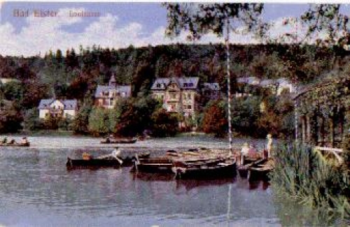 08645 Bad Elster Louisasee o 29.5.1955