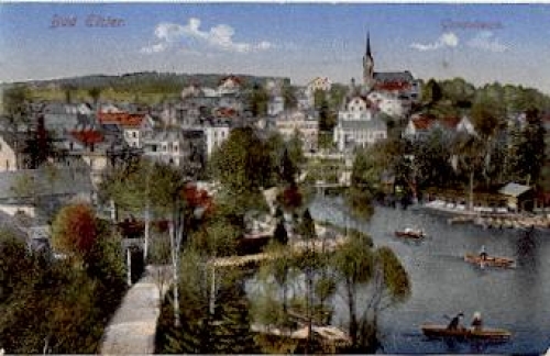 08645 Bad Elster gebr. 16.7.1918