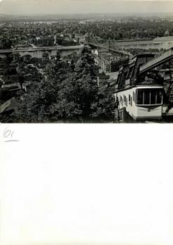 Loschwitz Dresden suspension railway * approx. 1970