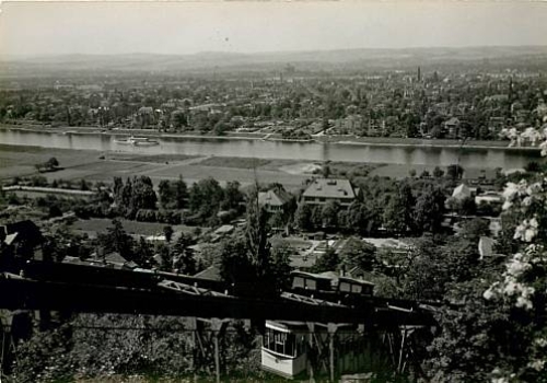 Loschwitz Dresden suspension railway * approx. 1970