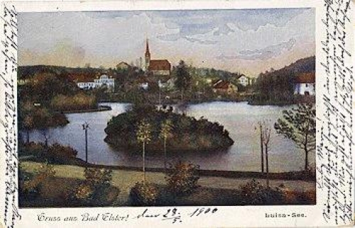 08645 Bad Elster Luisa-See o 29.6.1900