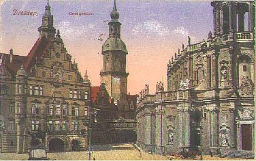 Dresden Georgentor o 10.7.1924