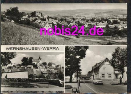 98590 Wernshausen Werra Gasthaus  o 30.8.1976