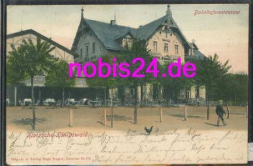 Klotzsche Dresden Königswald Gasthof o 20.6.1901