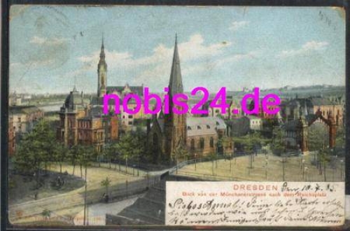Südvorstadt Dresden Reichsplatz o 11.7.1905