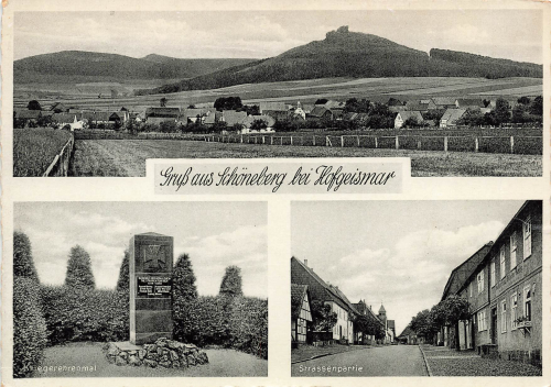 34369 Schoeneberg bei Hofgeismar o 1939