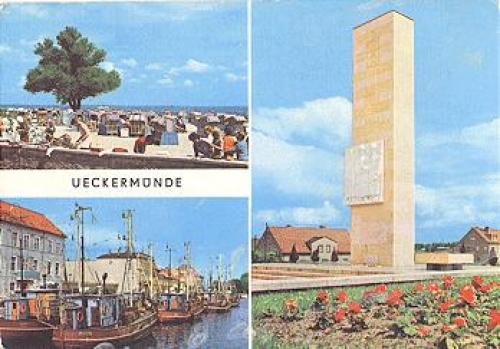 17373 Ueckermunde Fischerboote o 19.8.1977