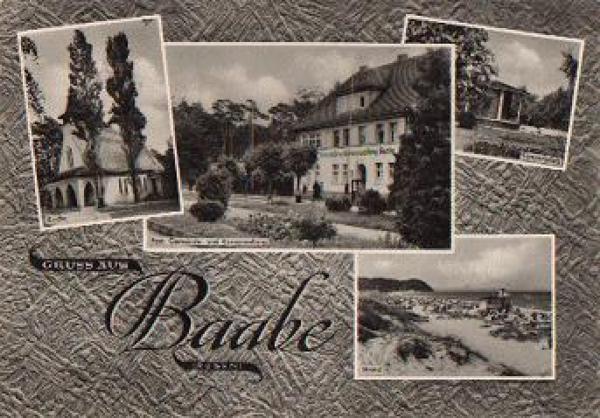 18586 Baabe Insel Rugen Post o 25.6.1960
