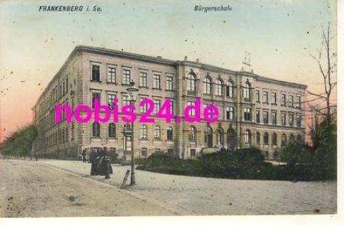 09669 Frankenberg Buergerschule *ca.1920