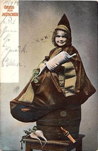 ​​​​​​​Munich Kindel embossed card o ca. 1904