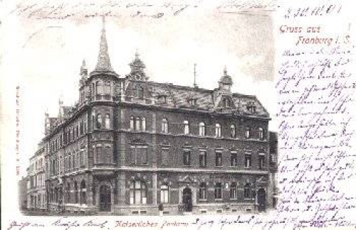 04654 Frohburg Kaiserliches Postamt o 30.10.1901