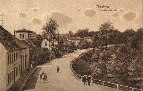 04654 Frohburg Bahnhofstrasse gebr. ca. 1920