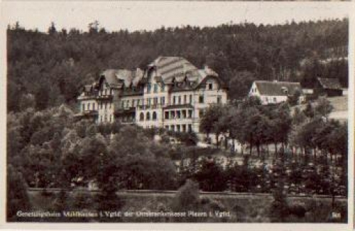 0845 Bad Elster Genesungsheim Muehlhausen o 21.6.1934
