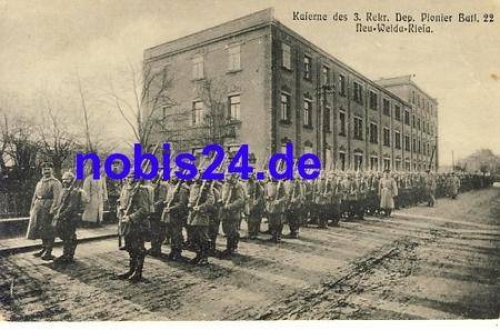 01587 Riesa barracks military deployment o 1917
