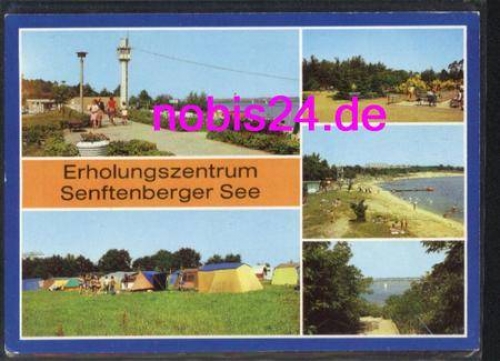 01968 Senftenberger See Camping Zeltplatz *ca.1987