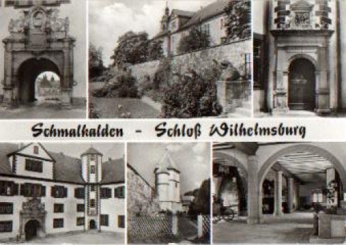 98574 Schmalkalden Schloß Wilhelmsburg o 6.11.1987
