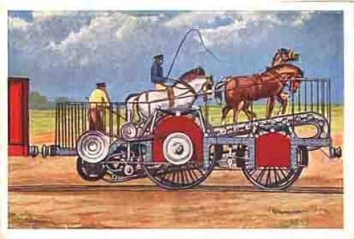 Horse-powered locomotive album No.1