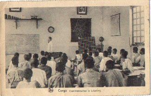 Belgian Congo catechist school born. circa 1920
