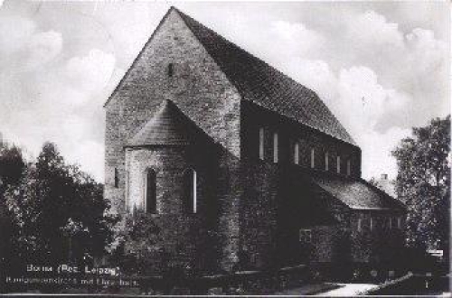 04552 Borna Kunigundenkriche mit Ehrenhain o 3.6.1934