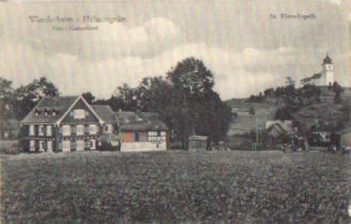 08538 Heinersgruen Wanderheim St. Klara-Kapelle * ca. 1920