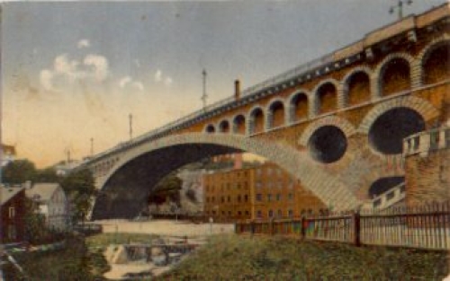 Plauen King Friedrich August Bridge o February 17, 1918