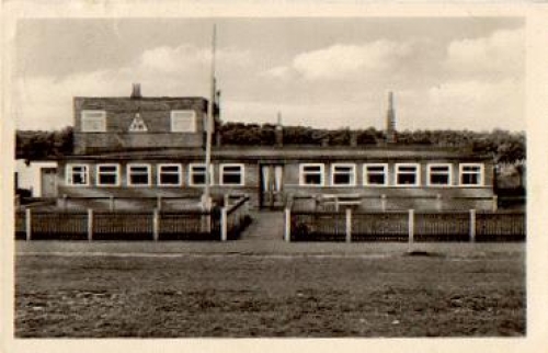 26548 Norderney, youth hostel, Südstrasse, gebr. around 1950,