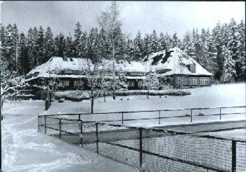 09427 Pfaffroda-Schonfeld Ferienheim VEB TuR Dresden Winter o 19.2.1987 
