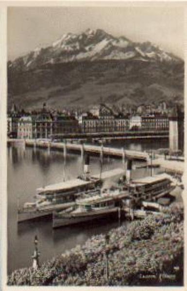 Lucerne motor ship "Pilatus" o June 10, 1936